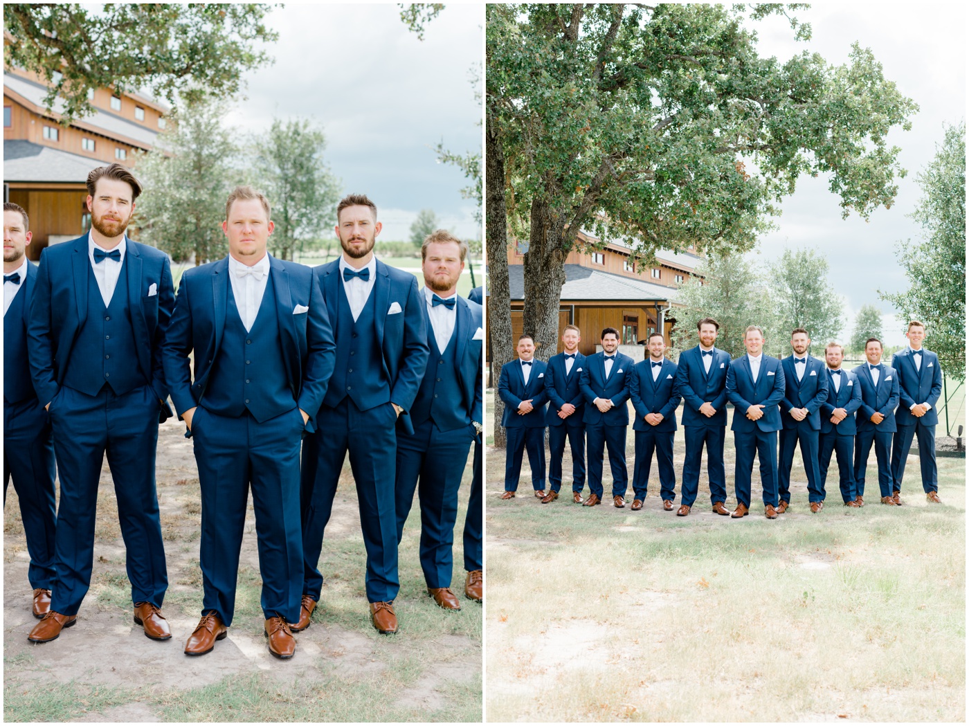 a groom and his groomsmen