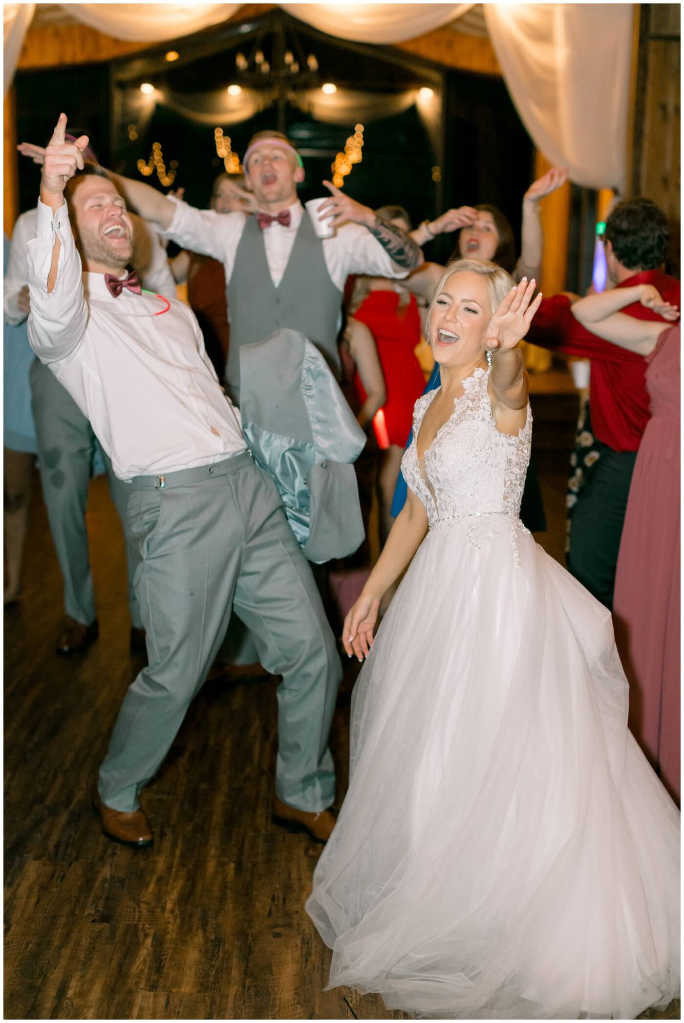 the bride and groom dance at this houston wedding