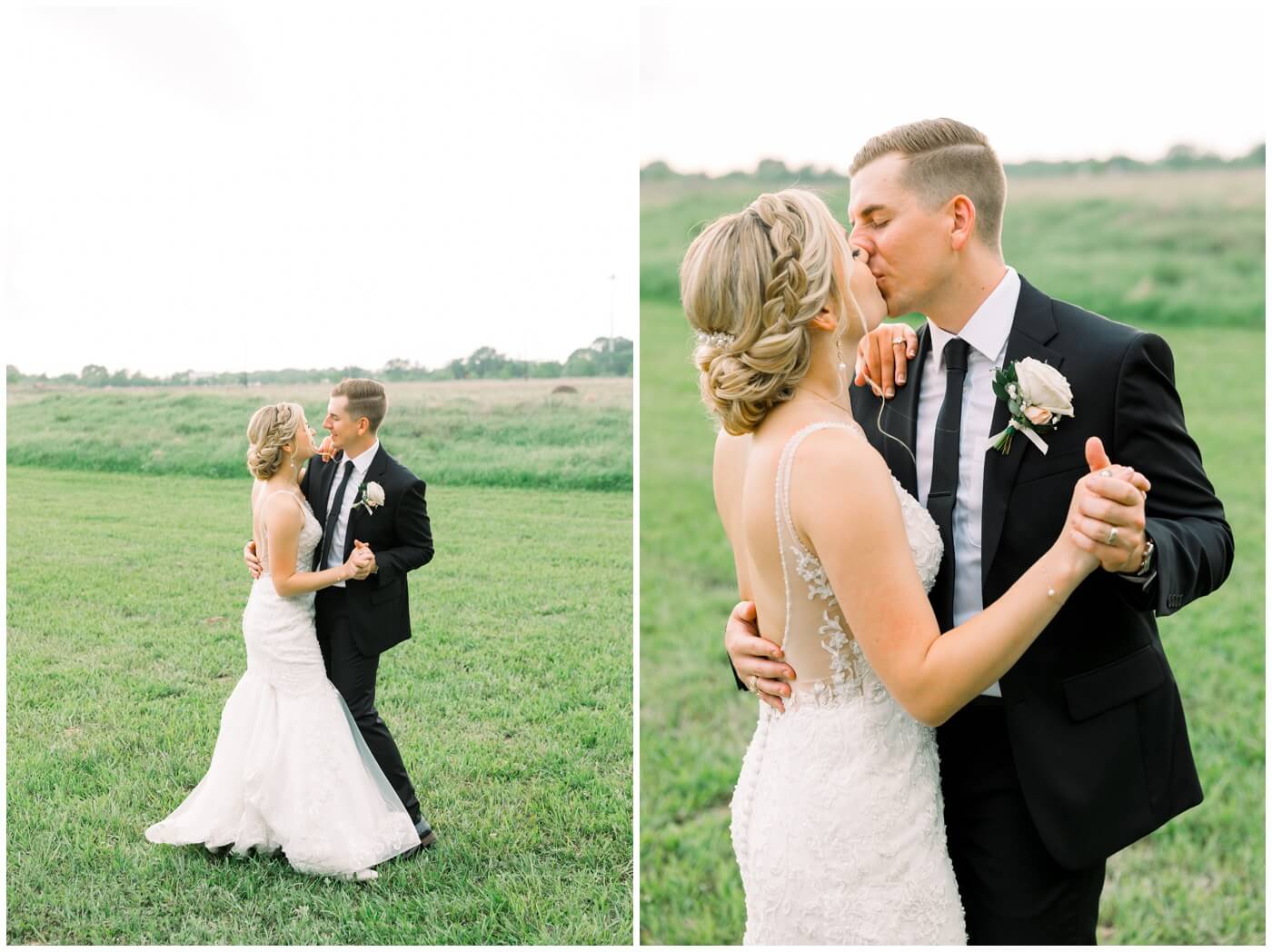 Beckendorff Farms | The couple dances together on their wedding day