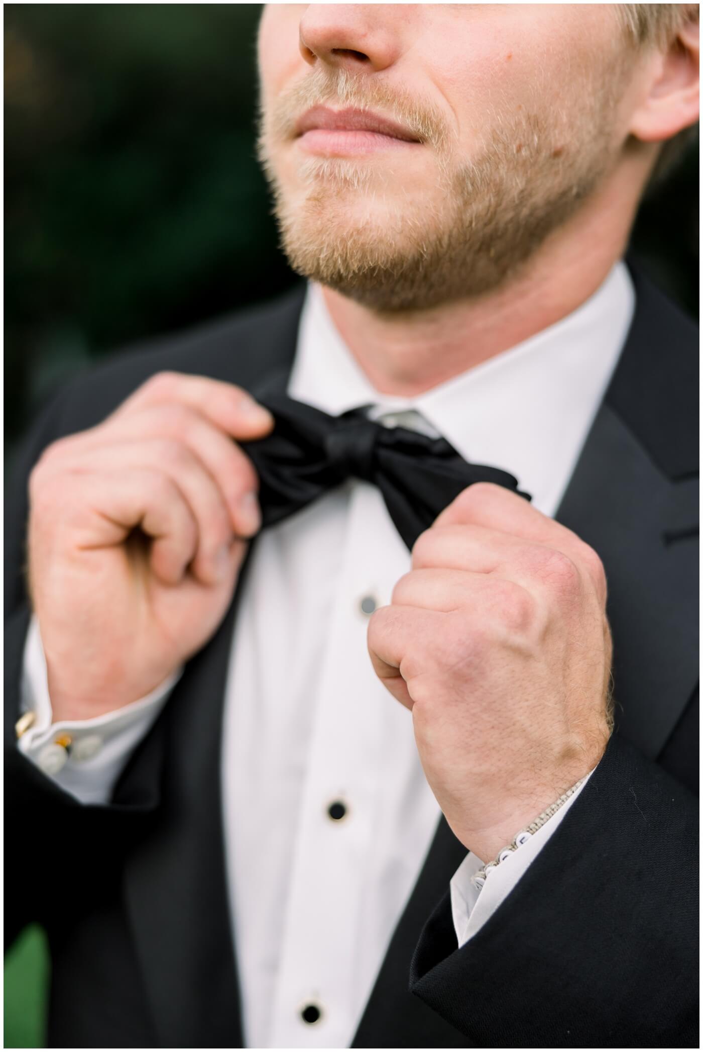 Groom portraits at the Hotel Drover
