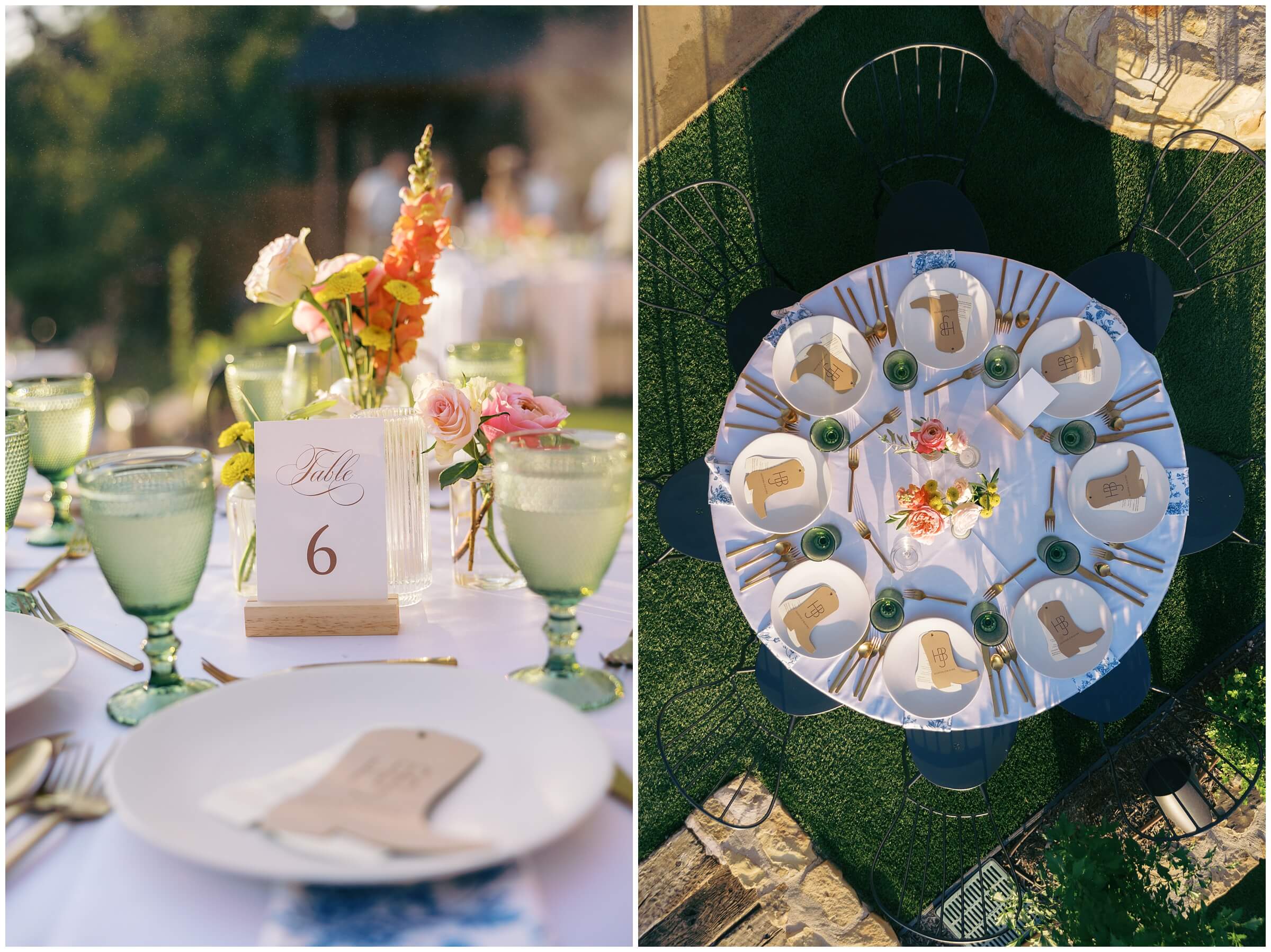 DFW Wedding Photographer | Destination Wedding Photographer | Rehearsal dinner details
