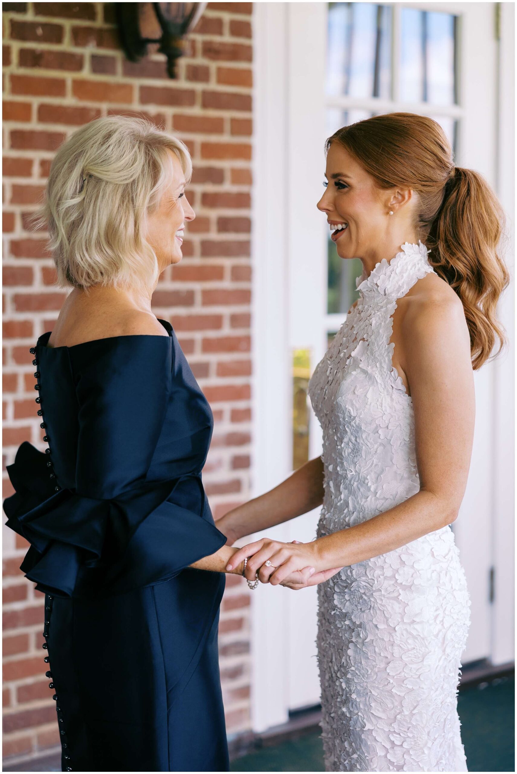 Bride and Bridesmaids at the Colonial Country Club
