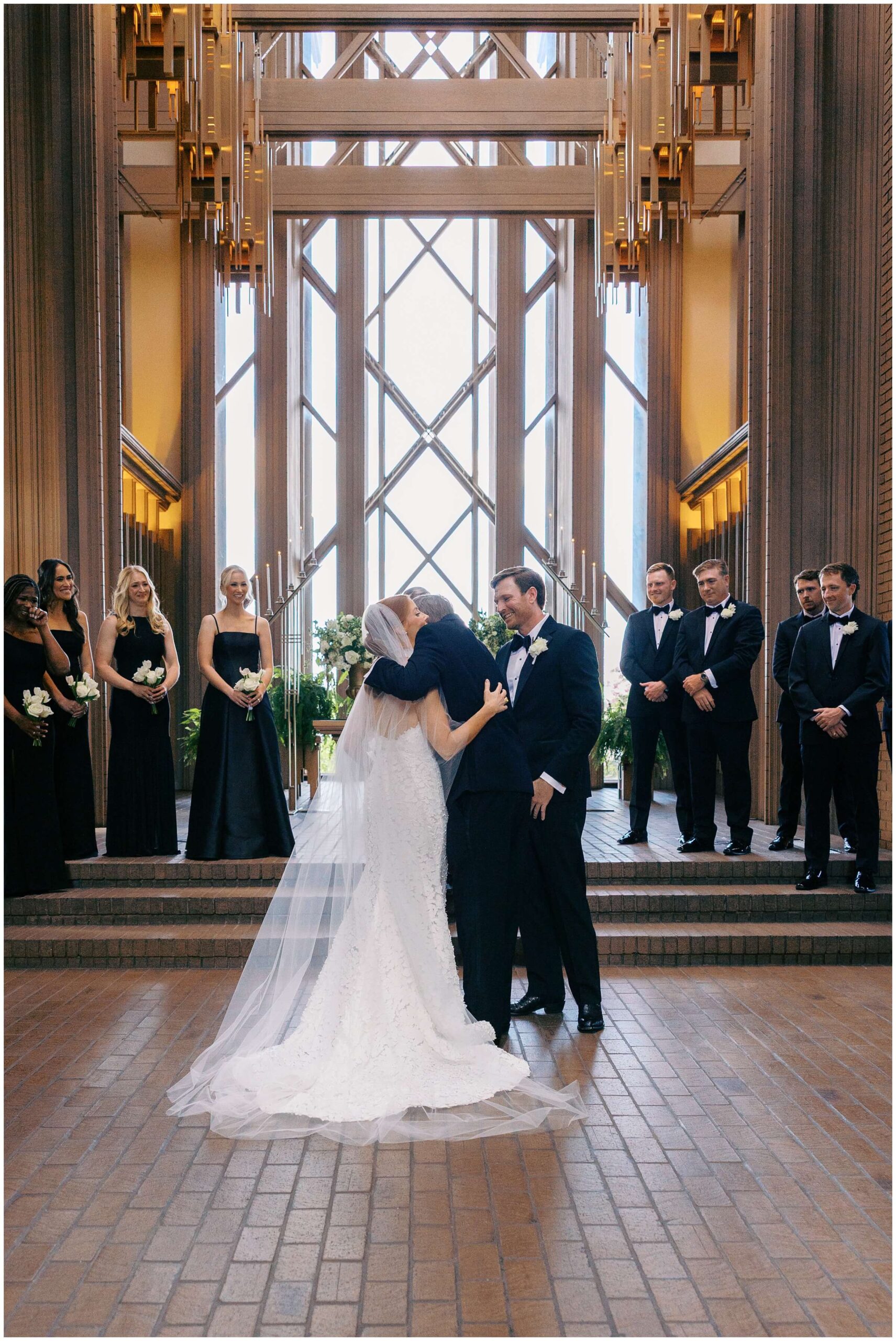 Wedding Ceremony at Marty Leonard Chapel in Fort Worth | Dallas Wedding Photographer