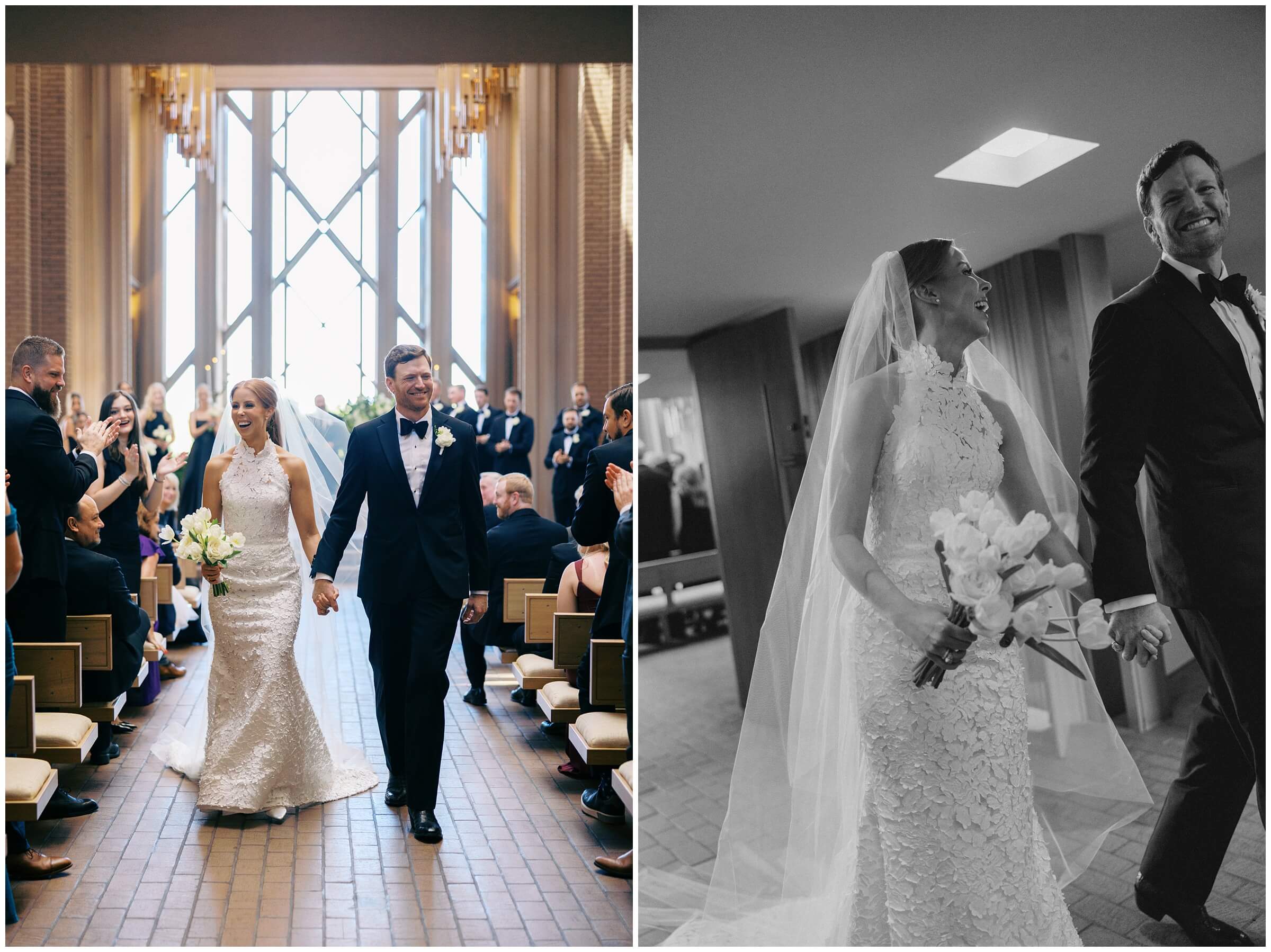 Wedding Ceremony at Marty Leonard Chapel in Fort Worth | Dallas Wedding Photographer