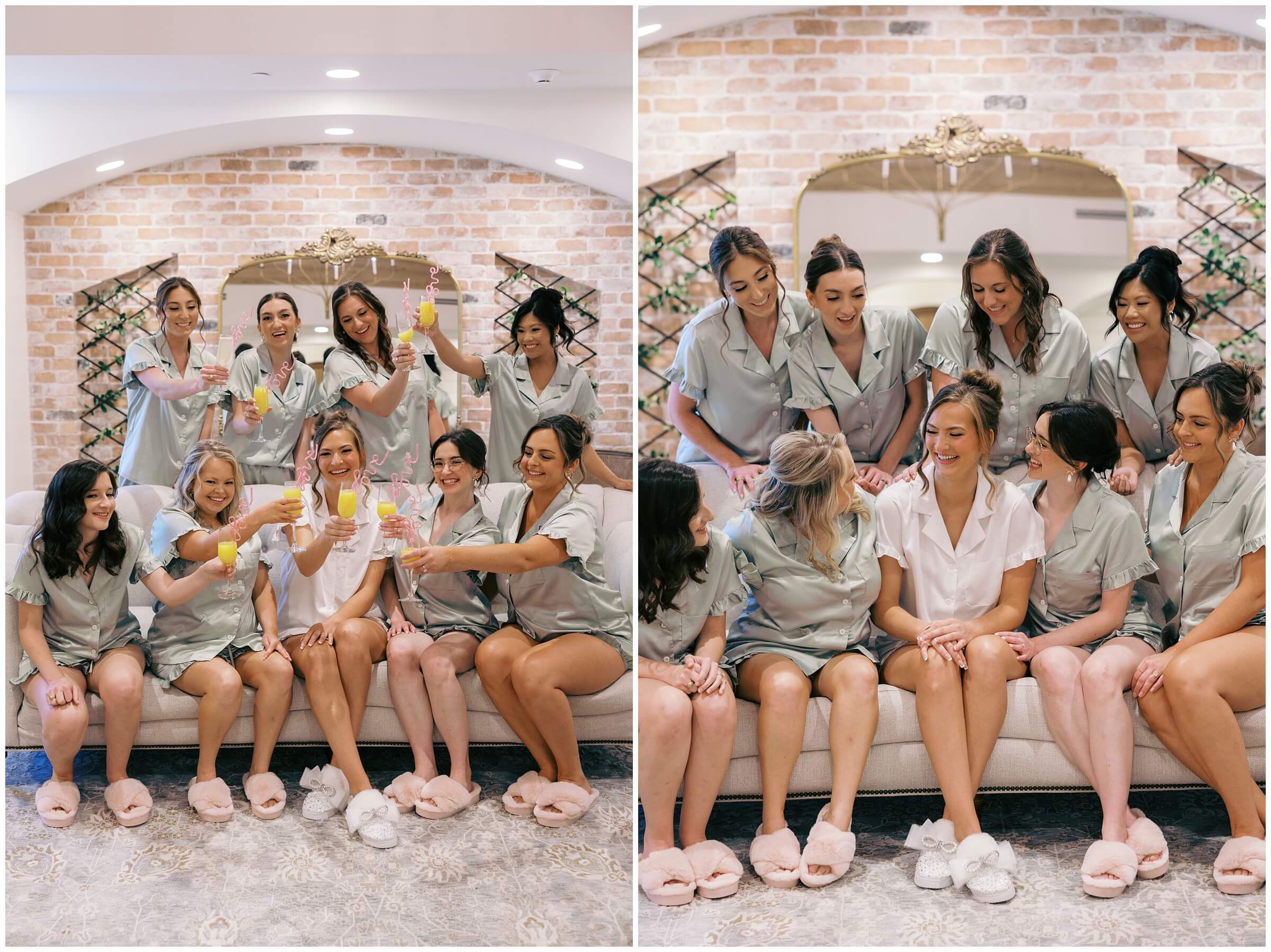 Getting ready at the blue Magnolia | Destination wedding photographer