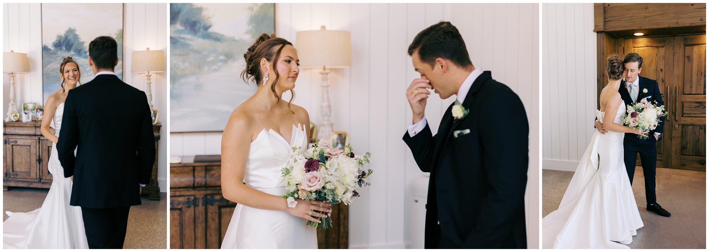 Getting ready at the blue Magnolia | Destination wedding photographer