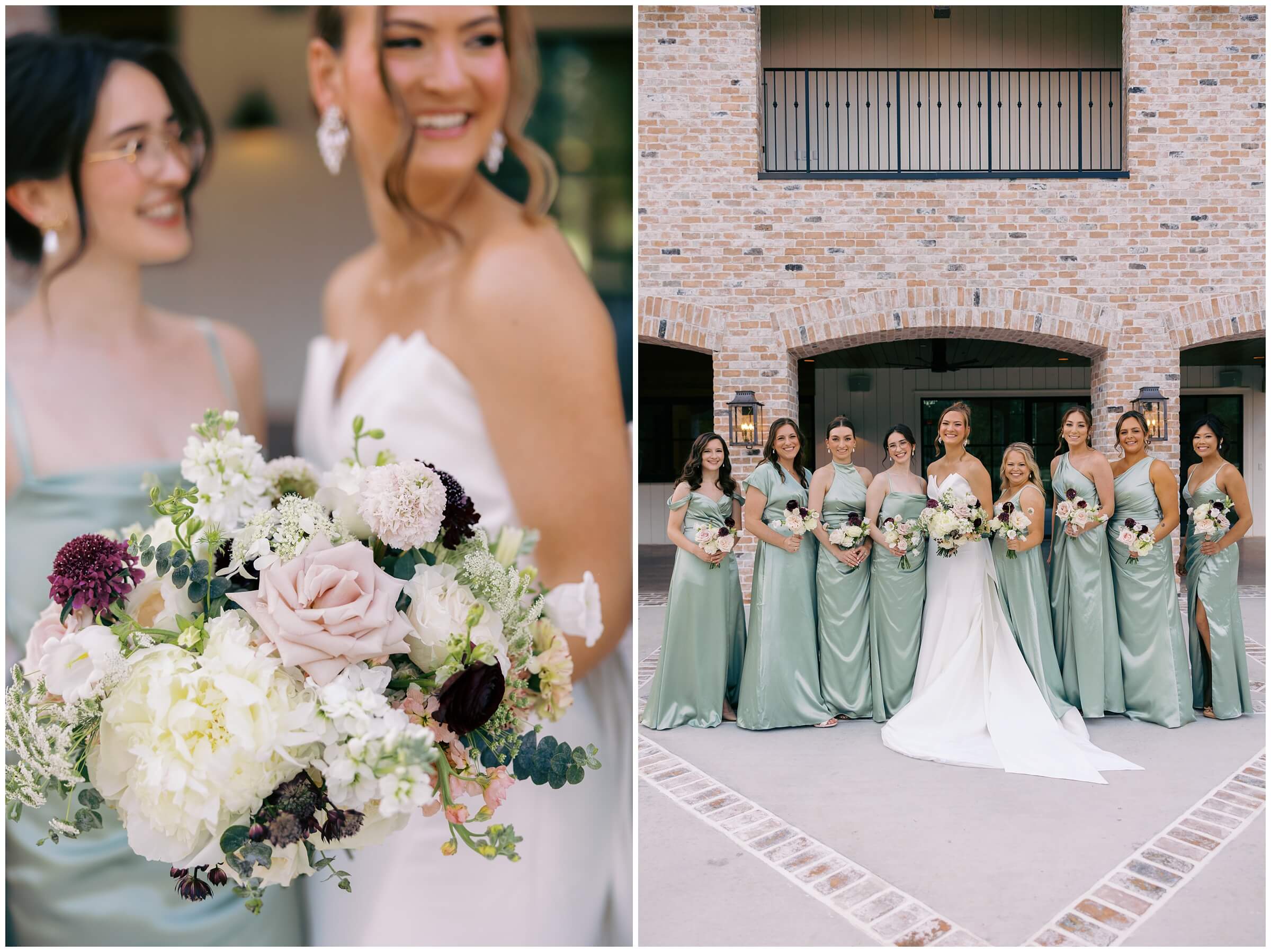 Portraits at the blue Magnolia | Destination wedding photographer