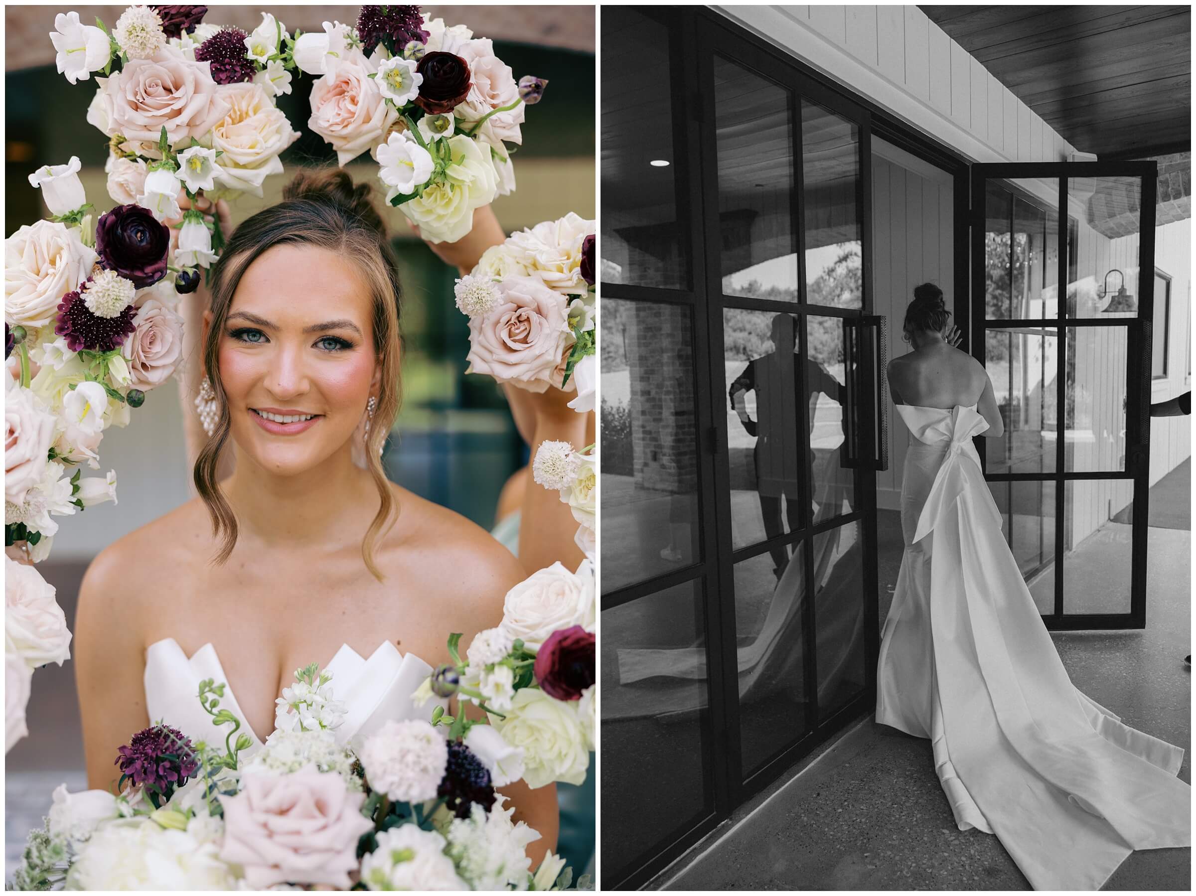Portraits at the blue Magnolia | Destination wedding photographer