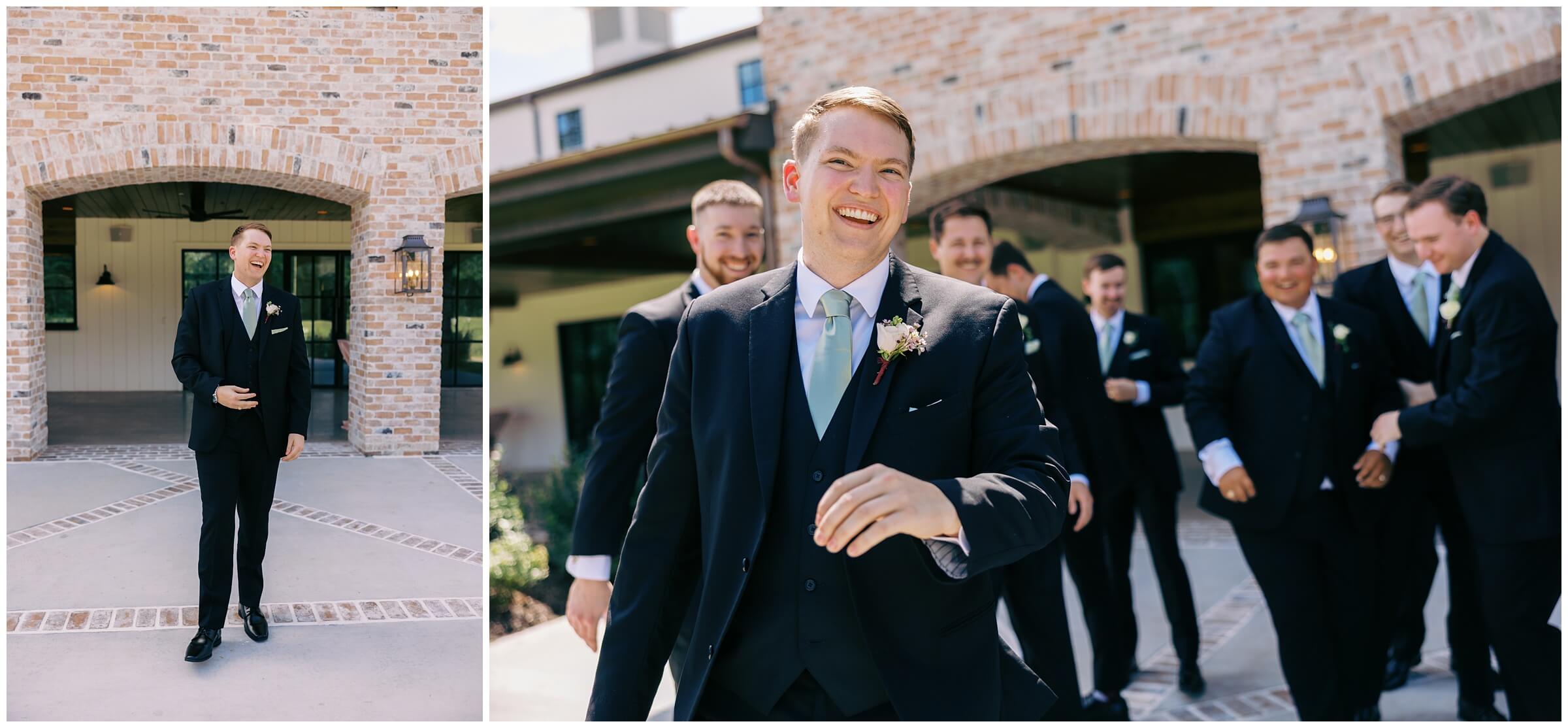 Portraits at the blue Magnolia | Destination wedding photographer