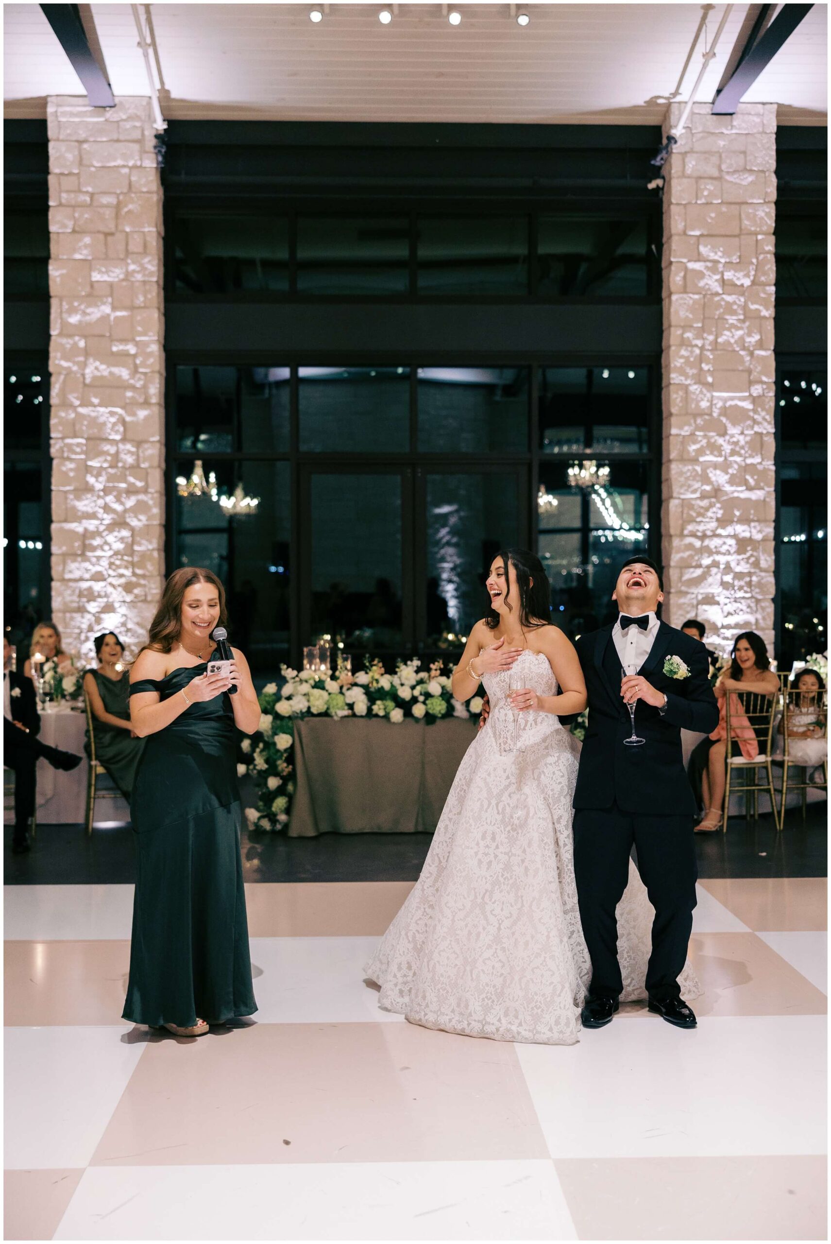 a reception celebration at the omni barton creek wedding