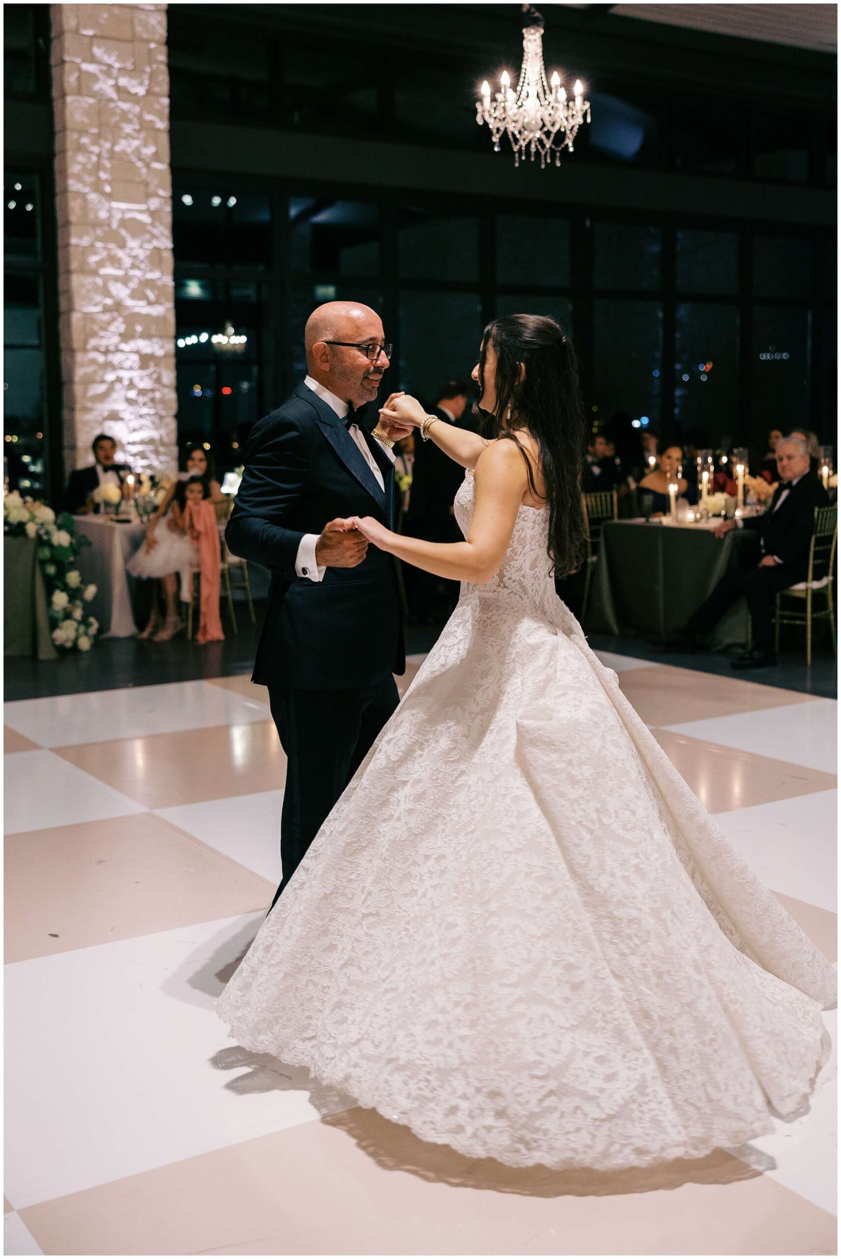 a reception celebration at the omni barton creek wedding