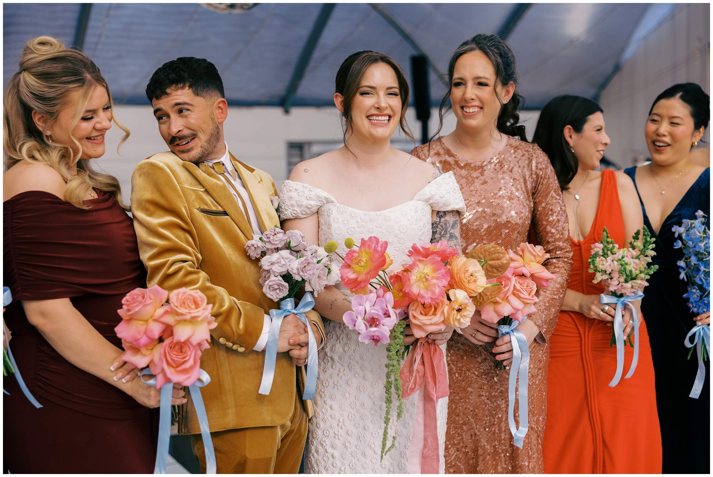 Camino Real Ranch Wedding | Wedding party fun!