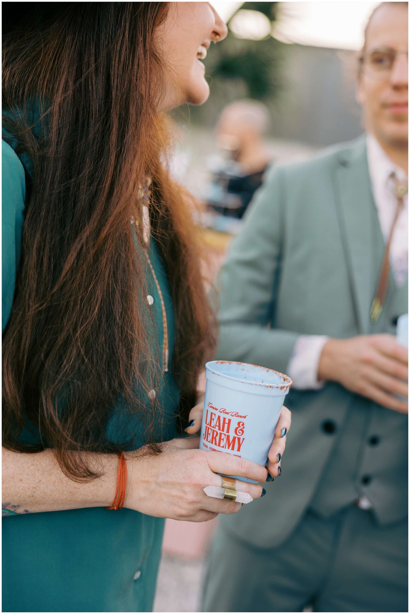 Austin wedding photographer | Cocktail hour at Camino Real Ranch