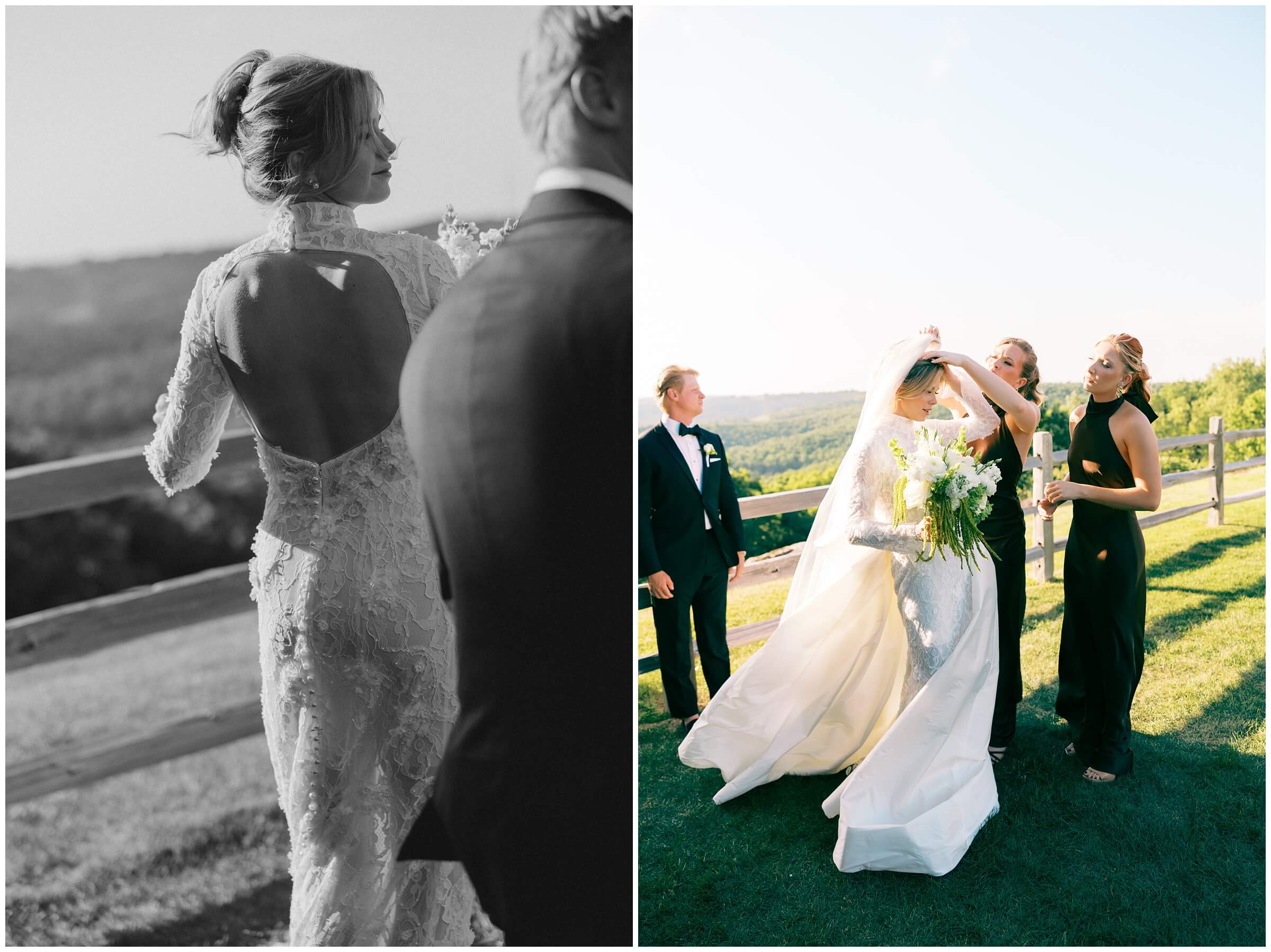 Destination Wedding Photographer | Bride and groom portraits at the chapel of Top of the Rock in Branson, Missouri